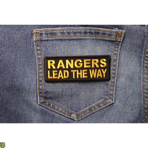 Rangers Lead The Way Patch - TheCheapPlace