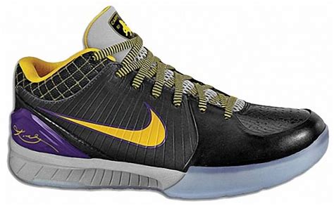 Kobe Bryant Shoes: Nike Zoom Kobe IV (4) (2008-09 NBA Season), sneakers ...