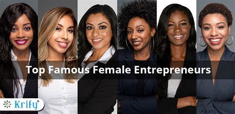 Famous Female Entrepreneurs