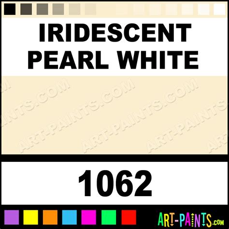 Iridescent Pearl White Iridescent Oil Paints - 1062 - Iridescent Pearl White Paint, Iridescent ...