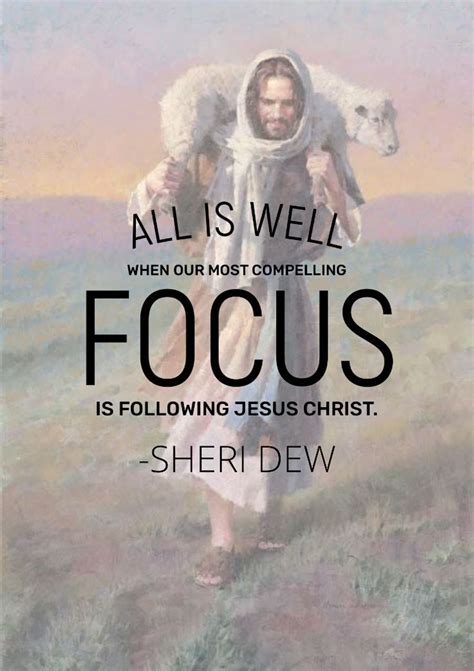 All is well when we focus on Christ. #thechurchofjesuschrist #restoredgospelofjesuschrist # ...