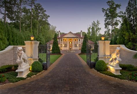 16,228 Square Foot Gated Mansion In Marietta, GA | Homes of the Rich