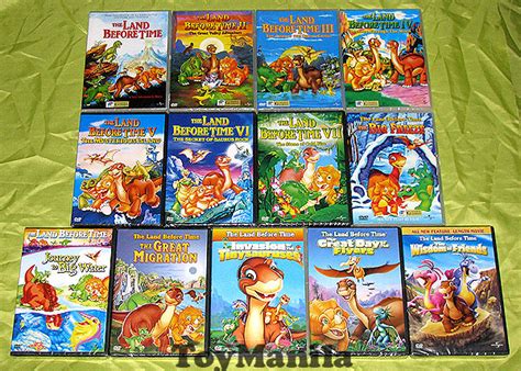Land Before Time Movies In Order