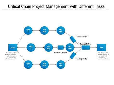 Critical Chain Project Management With Different Tasks | PowerPoint ...