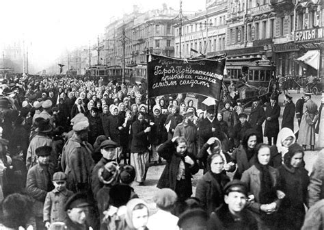 #OnThisDay 1917 thousands of female workers took to the streets of the ...