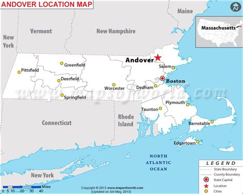 Where is Andover Located in Massachusetts, USA