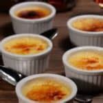 Crème Brûlée (Vanilla Bean Custard with caramel top) - International Cuisine