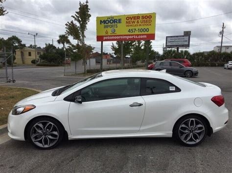 2016 Kia Forte Koup Sx Snow White Pearl 1.6l 4-cyl Engine