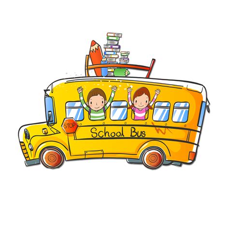 Cartoon Bus Png Clipart School Bus Clip Art Bus Cartoon Png File ...