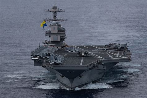 US moves Ford carrier strike group to eastern Mediterranean - Naval News