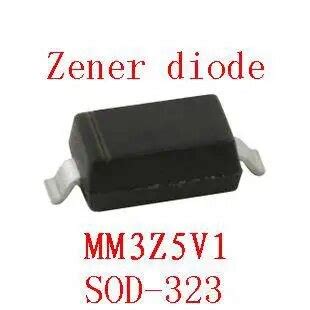 0805 smd zener diode sod 323 MM3Z5V1 100pcs-in Diodes from Electronic Components & Supplies on ...