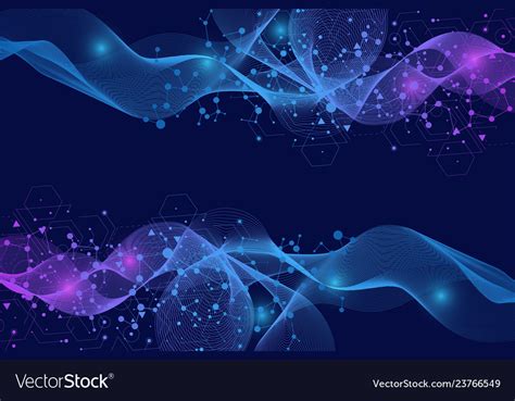 Big data visualization background modern Vector Image