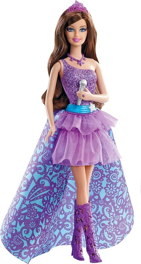 Barbie Princess and The Popstar Keira Doll with Microphone: Amazon.co ...