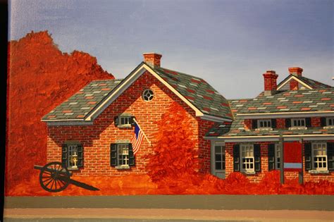 MARK OBERNDORF FINE ART: The Brick House - Wyckoff, NJ