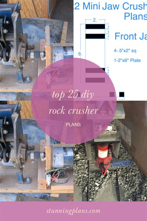 Top 25 Diy Rock Crusher Plans - Home, Family, Style and Art Ideas