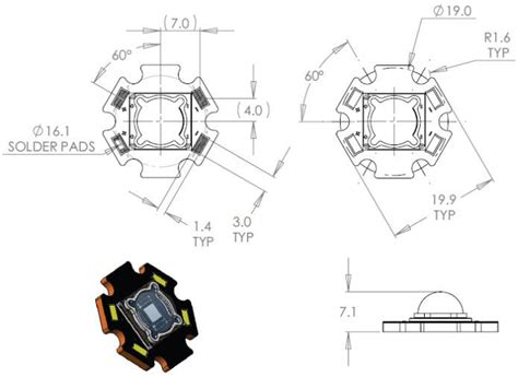 SST-90 Series White Big Chip LEDs - Luminus Devices | Mouser