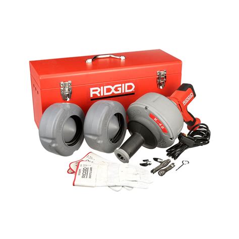 RIDGID 36028 K-45-7 Drain Cleaning Machine With Slide Action Chuck