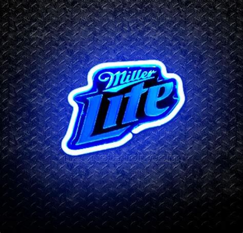 Buy Miller Lite 3D Neon Sign Online // Neonstation