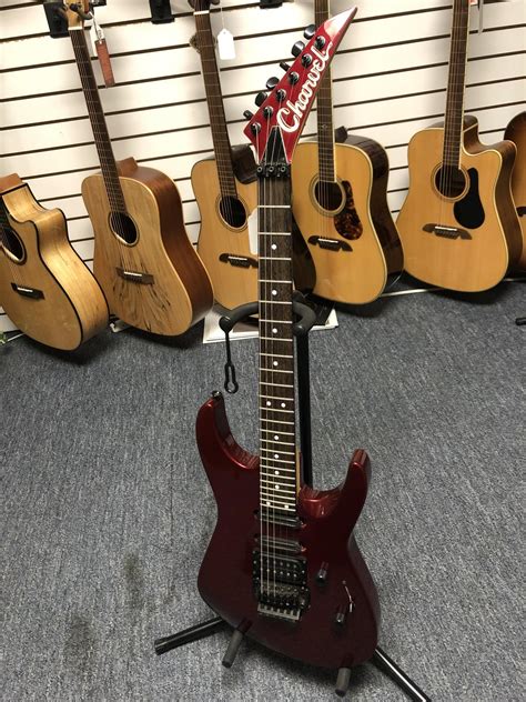 Charvel Fusion Custom in Metallic Red w/ Hard Case - Used