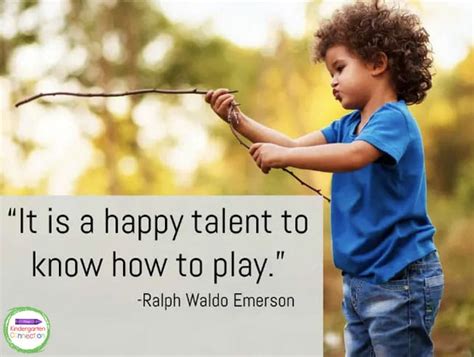 Inspiring Quotes About Play - The Kindergarten Connection