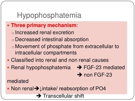 Approach to hypophosphatemia atee new