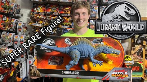 Jurassic World Battle Damage Spinosaurus Review! One of the most rare Jurassic world toys made ...