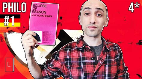 Eclipse of Reason by Max Horkheimer | BOOK REVIEW - YouTube