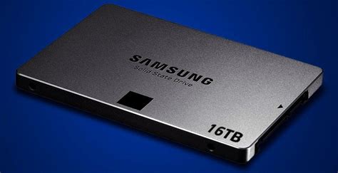 Samsung Deliver a Huge 16TB Solid State Drive - Ophtek