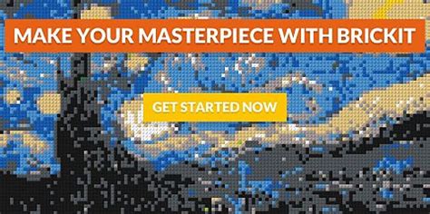 Make your own LEGO Mosaic with BrickIt!