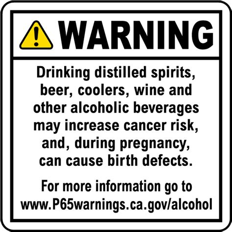 Alcoholic Beverage Exposure Point of Sale Warning Sign - Save 10%