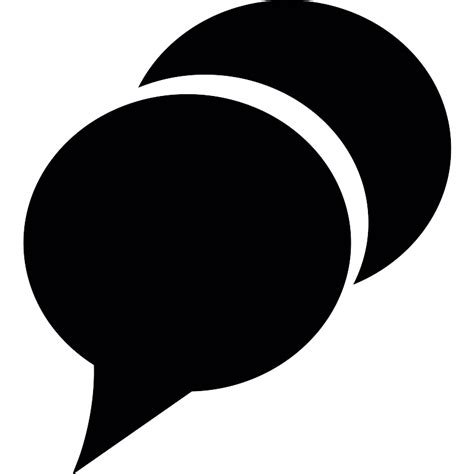 Chat Bubbles Vector SVG Icon - SVG Repo
