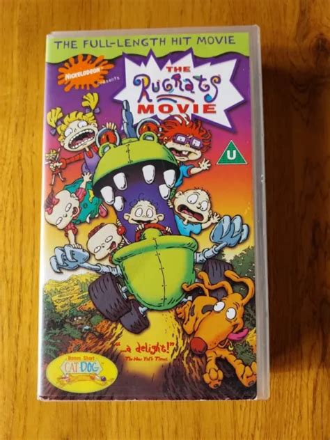 THE RUGRATS MOVIE - Full Length Animation - Nickelodeon - VHS Tape 1999 £4.49 - PicClick UK