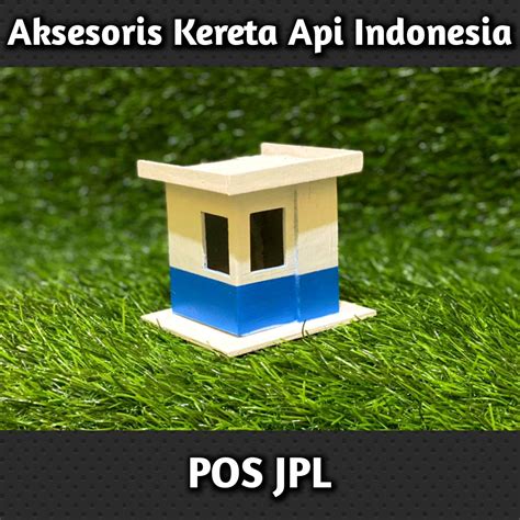 Palang pintu kereta api indonesia - miniatur palang pintu | Lazada ...