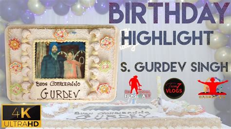 67TH Birthday Celebration Of S. Gurdev Singh | Italy 4K Birthday ...