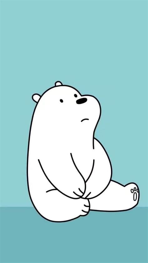 Pin by cath on ice bear ( •ᴗ• ) *。 | We bare bears wallpapers, Ice bear we bare bears, Bear ...