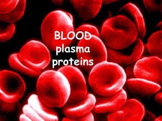 04. blood plasma proteins | PPT