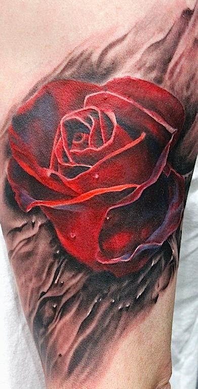 Wilting rose by Tony Adamson: TattooNOW