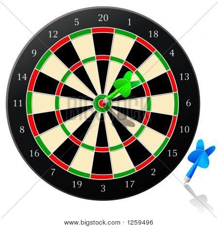 Dart Board Arrow Image & Photo (Free Trial) | Bigstock