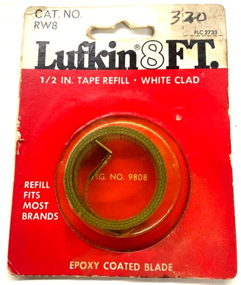 NOS! LUFKIN 1/2" X 8' TAPE MEASURE REPLACEMENT