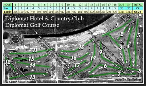 The Florida Golf Course Seeker: Diplomat Golf & Tennis Club