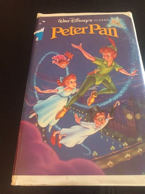 Disney's Peter Pan (VHS, 1990) Clamshell Case 12257960037 | eBay | Peter pan disney, Peter pan ...