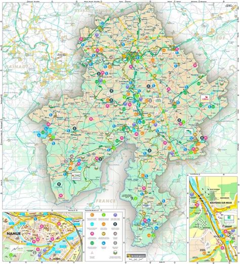 Namur province tourist map Namur, Tourist Map, Belgium, Lux, Holland, Maps, Germany, City, The ...