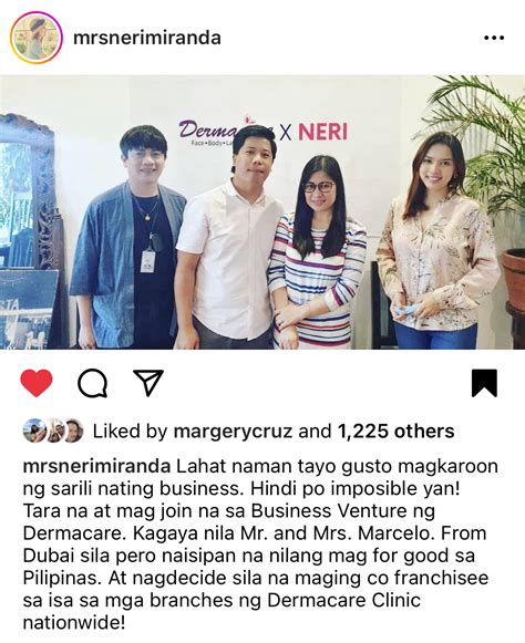 Neri Miranda Shares Success Story As A Dermacare Franchisee