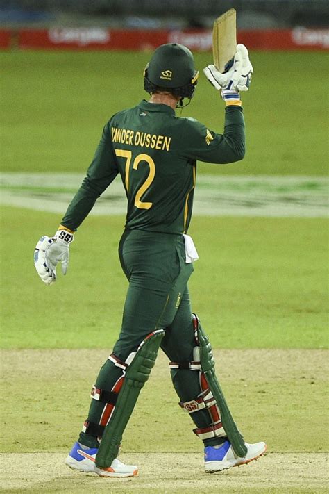 Rassie van der Dussen brought up a half-century | ESPNcricinfo.com