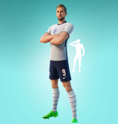 Fortnite Harry Kane Skin - Character, PNG, Images - Pro Game Guides