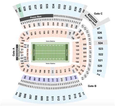 PNC Park Seating Chart + Rows, Seats and Club Seats - oggsync.com