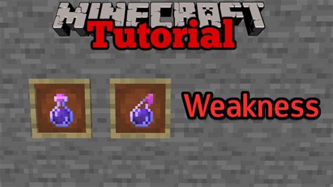 Minecraft Tutorial - How to Make a Potion of Weakness - v1.21+ - YouTube