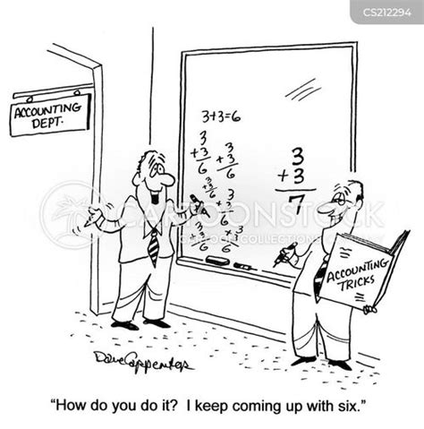 Accounting Terminology Cartoons and Comics - funny pictures from CartoonStock