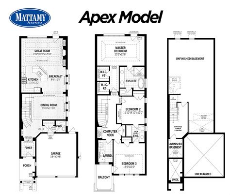 Mattamy Homes Preserve Oakville - Home Building Plans | #115164