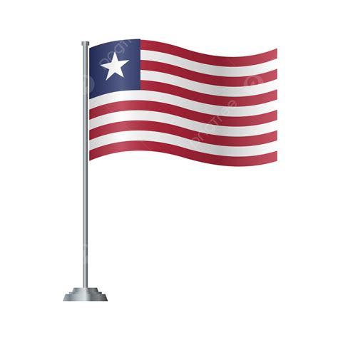 Liberia Flag, Liberia, Flag, National PNG and Vector with Transparent Background for Free Download